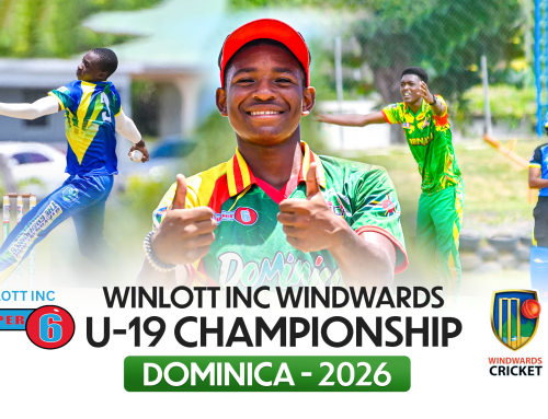 Windward Islands Cricket Board and Winlott Inc. Launch 2026 Under-19 50-Over Tournament in Dominica